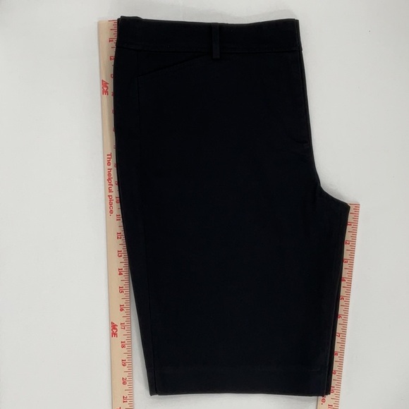 NWOT Talbots Black Perfect Short Bermuda Shorts Size 8 10.5” Inseam - Picture 8 of 9